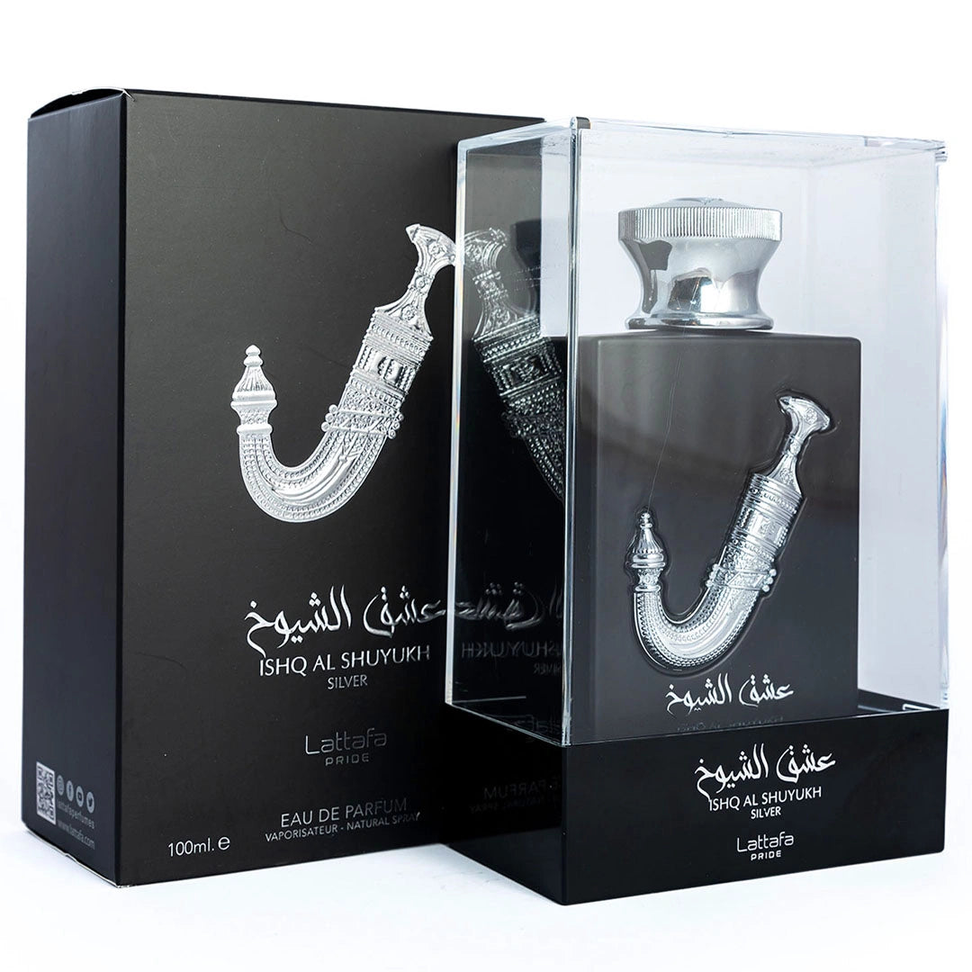 ISHQ AL SHUYUKH SILVER by Lattafa’s Pride Collection